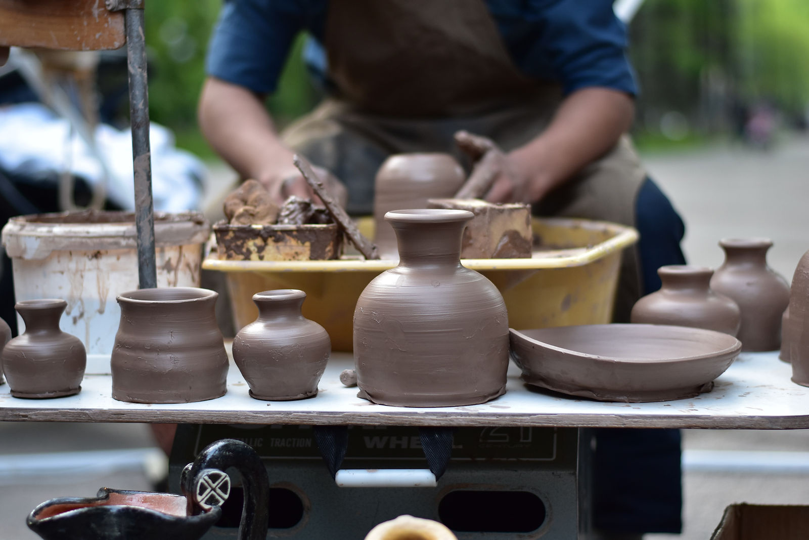 Pottery in the Making